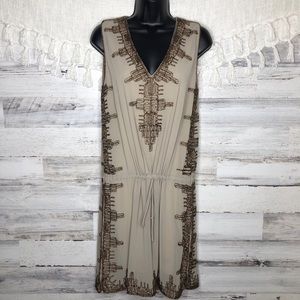 Freeway beaded bohemian boho dress